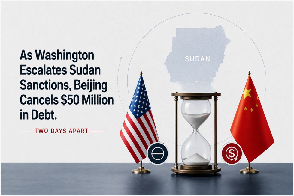 PriyaPateluv's tweet photo. As Washington Escalates Sudan Sanctions, Beijing Cancels $50 Million in Debt. Two Days Apart
https://t.co/kW4TfKMaVf

#TheWarDesk #USIran #SudanWar #UkraineRussia #CongoRawanda https://t.co/46IQ7rtlFV