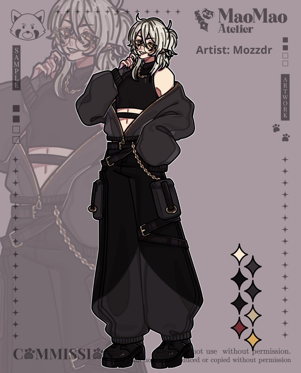 MaoMao Atelier ✒️┋Services for VTubers tweet media