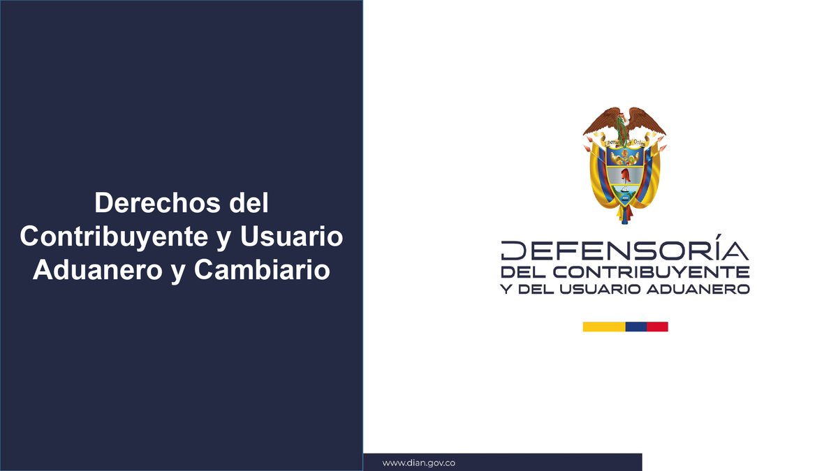 CECUIpiales's tweet photo. Sobre Derechos del Contribuyente y Usuario Aduanero y Cambiario. https://t.co/irJVsu0IV7