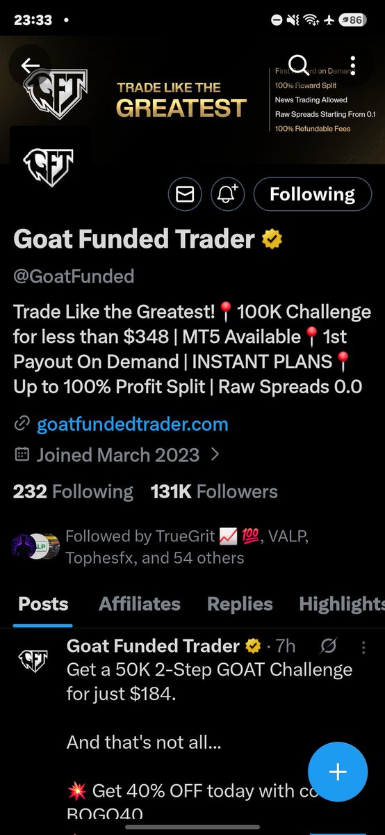 Prinzclz_10's tweet photo. @RondoFx @EdwardXLreal @The_4thMan @Leveragedgiant @GoatFunded All done DoNE
Let's goo
I'm really anticipating Being picked. https://t.co/vGmROiWSWx