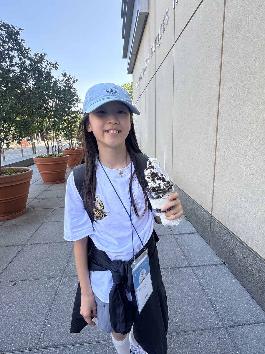 ICSB's tweet photo. Taking a sweet break between sessions at ICSB 2026. #icecreamtime https://t.co/YL5LyJBYcW