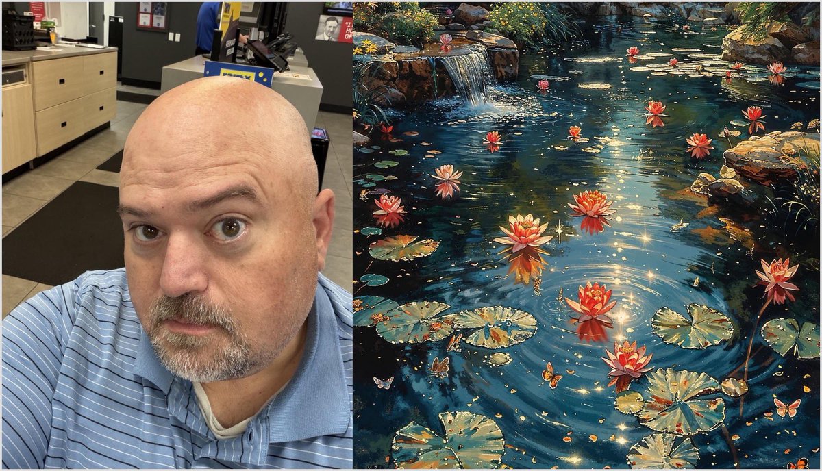 Sneketoshi's tweet photo. Me and my art https://t.co/U2wdDG3woV
