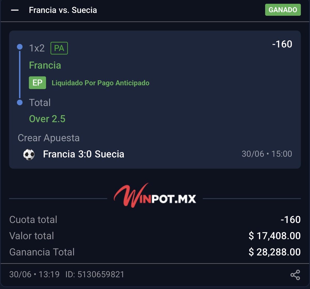 Vikingonegroa's tweet photo. COBRAMOOOOOS EL PASO 2 del RETO FLASH MUNDIALISTAAA✅✅✅✅✅✅

LO Q JUEGA FRANCIA es de LOCOS🕶️🕶️🕶️🕶️

CAMINANDO Y NO PARAMOS ABSOLUTAMENTE UN SEGUNDO DE COBRAR CARAJO🔥🔥🔥

QUIERO VERLOS A TODOS!! QUIENES GANARON CONMIGO❤️🫵🏿👀 https://t.co/Prg7LfzfxP