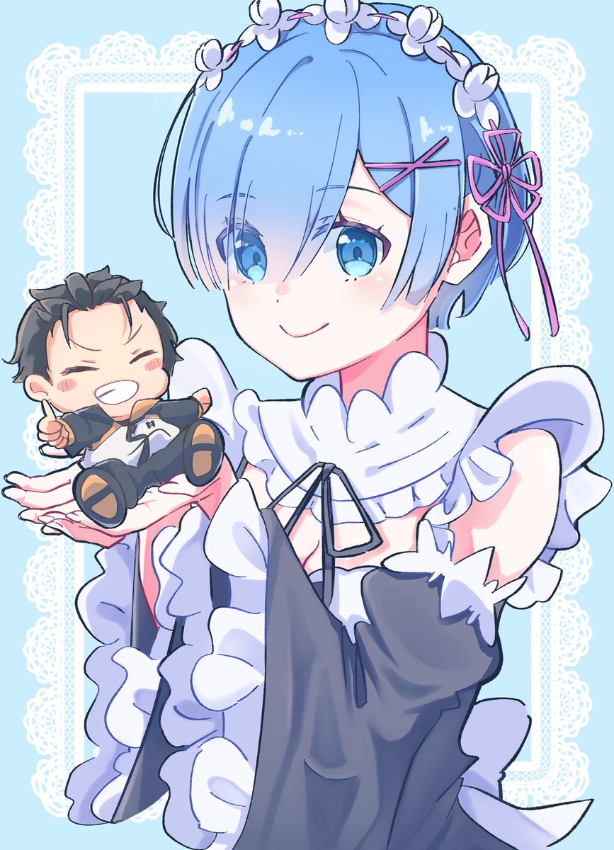 kusogakiSolt's tweet photo. #今月描いた絵を晒そう 
ほぼ久しぶりのタグ付け！リゼロでしたな〜 https://t.co/FNyS4qBRNM