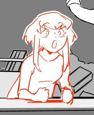pearljeli's tweet photo. @jakewyattriot wanted me to post this little Kara drawing from the boards so here it is https://t.co/GQ94SRIPtW