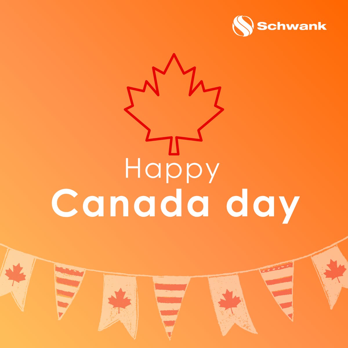 schwank_na's tweet photo. Wishing you a Canada Day filled with warmth, just the way we   like it.

Happy Canada Day from all of us at Schwank!
 
#Schwank #CanadaDay https://t.co/2DGG4uyLLB