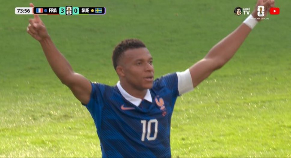 realmilgrauu's tweet photo. Mbappé nessa Copa do Mundo:

4 jogos
6 gols
2 assistências 

Assustador. https://t.co/jJEByIn4Id