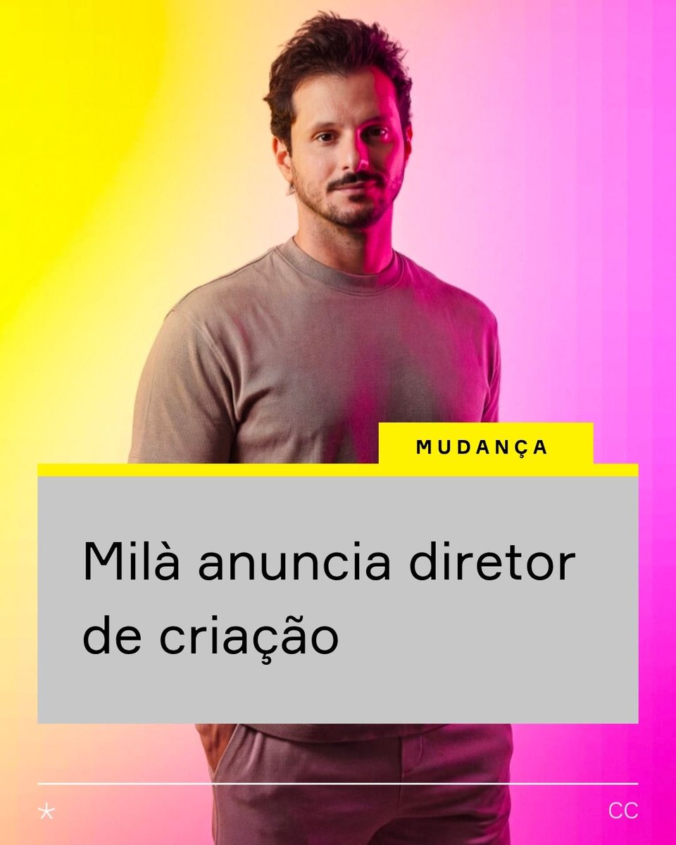 CCSPoficial's tweet photo. A agência Milà tem novo diretor de criação, que passa a formar dupla com Rodrigo DaMatta.

Saiba mais aqui - https://t.co/UUc4JUpNxW https://t.co/GNCsOVf1KC