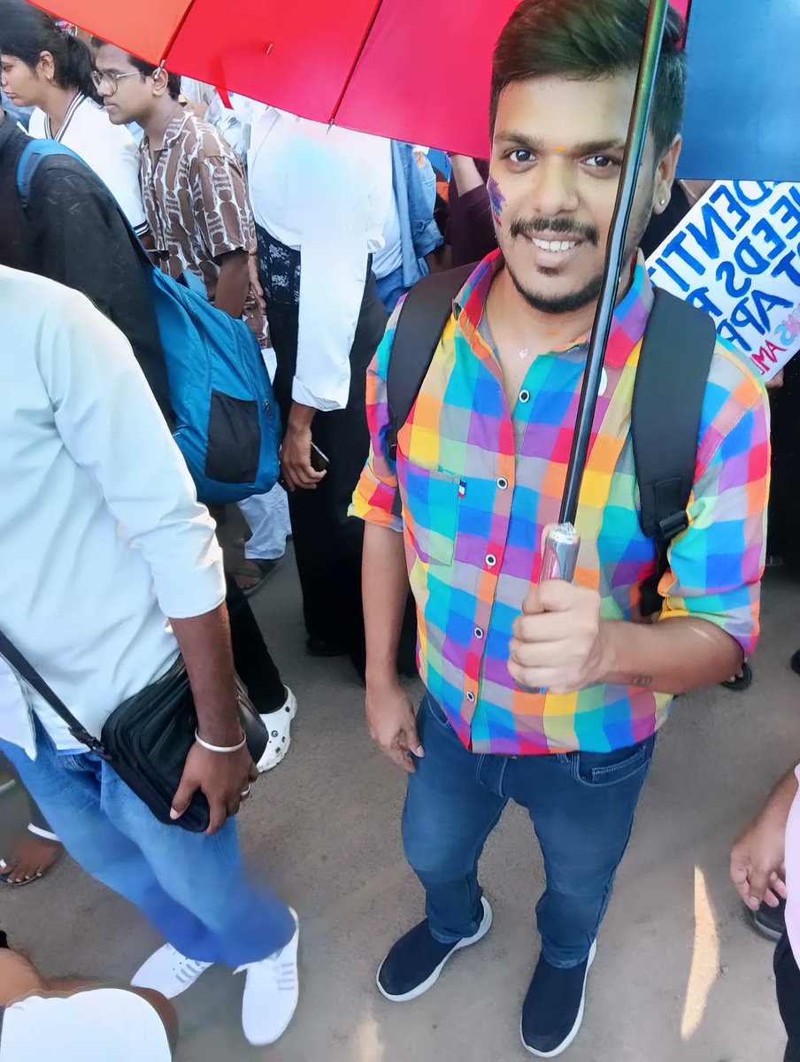 magilvanpink's tweet photo. I live my life with my wish and my identity 💕
Happy Pride 🏳️🌈
#magilvan_pink #gay #pride2026 #chennaipride #gayboy #gaylove #gayguy #pridecostume #pridewalk #chennaigay #gaytamil #tamilgay #menlovemen #lgbtiqa #gaypride #lgbtiqpeoples #pridemarch https://t.co/ulz2Qgvaej