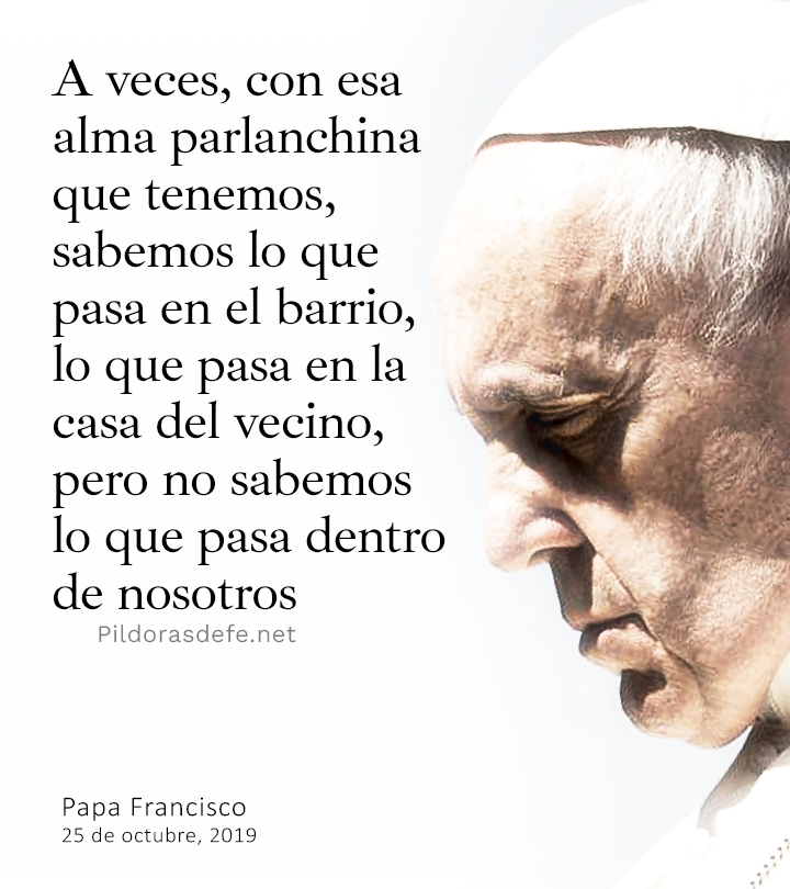 Pildorasdefe's tweet photo. Una de las cosas que más me encantaba del Papa Francisco era que siempre nos hacía la invitación a mirarse a uno mismo.

🙂 https://t.co/CJxUFJUuTC