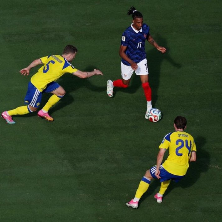 BrightTalkSport's tweet photo. 🚨🚨| Michael Olise now has 5 assists at the 2026 World Cup — the 𝐌𝐎𝐒𝐓 by any player in the tournament so far. 🅰️🪄

#FRASWE https://t.co/V6Zt8Vb7N9