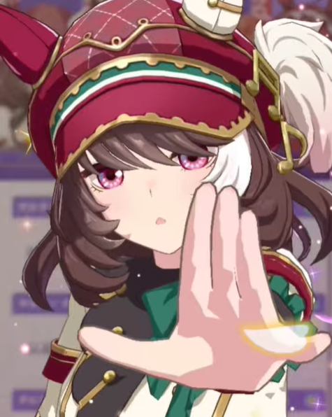 ChiEmeOperaBirt's tweet photo. it actually makes sense. if we look at marche lorraine's victory animation from the breeders cup, we can see her hand formation when using the puppet. although this isn't exactly confirmed, we can come to the assumption of how she can be able to both move the arms and the mouth. https://t.co/LvWoJLfQyp