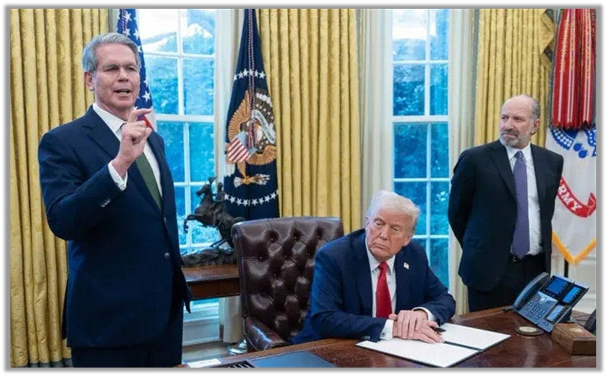 2thepointnews's tweet photo. 🇺🇸 We will celebrate 250 years of the American story in a few days: that a free people answer to no power but their own.✨
📜This speech was delivered by Treasury Sec Scott Bessent at The Economic Club of NY’s America 250 Gala Dinner, last Tues
👉READ ON… https://t.co/Ed3JewGIMz https://t.co/PIFBXNogFF