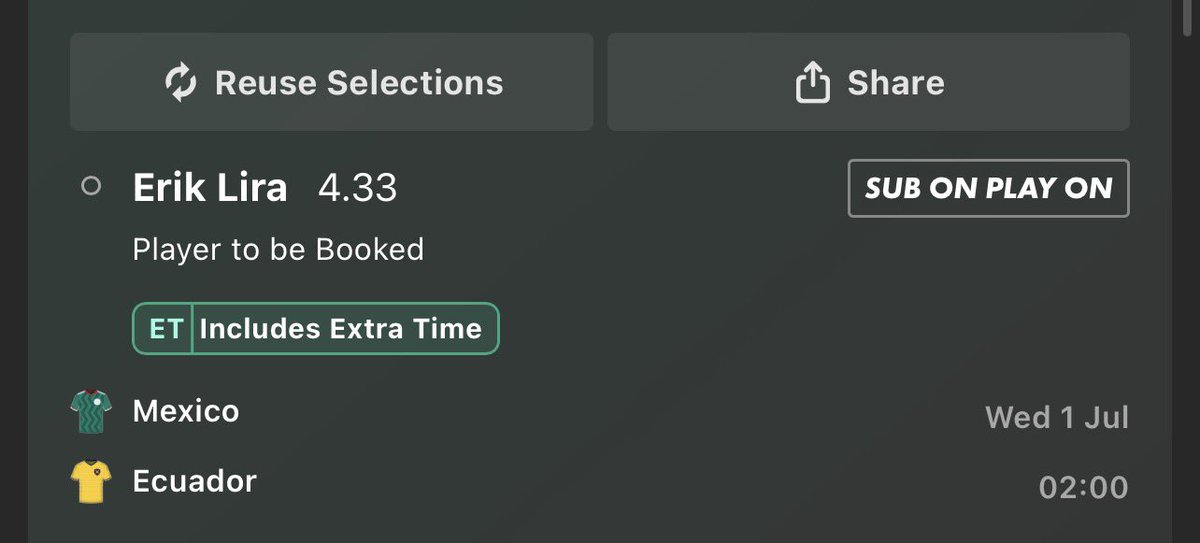 ChappersCards's tweet photo. 🇲🇽 Mexico vs Ecuador 🇪🇨 

I really fancy all of these but we know how refs are at the momentand knowing my current luck they wont all start 😂
I hope this game is better than the last 3, seems like its all set up nice 🤞🏼

1U Singles 
0.5 Treble (can do 0.25) https://t.co/FVhwwziPP4