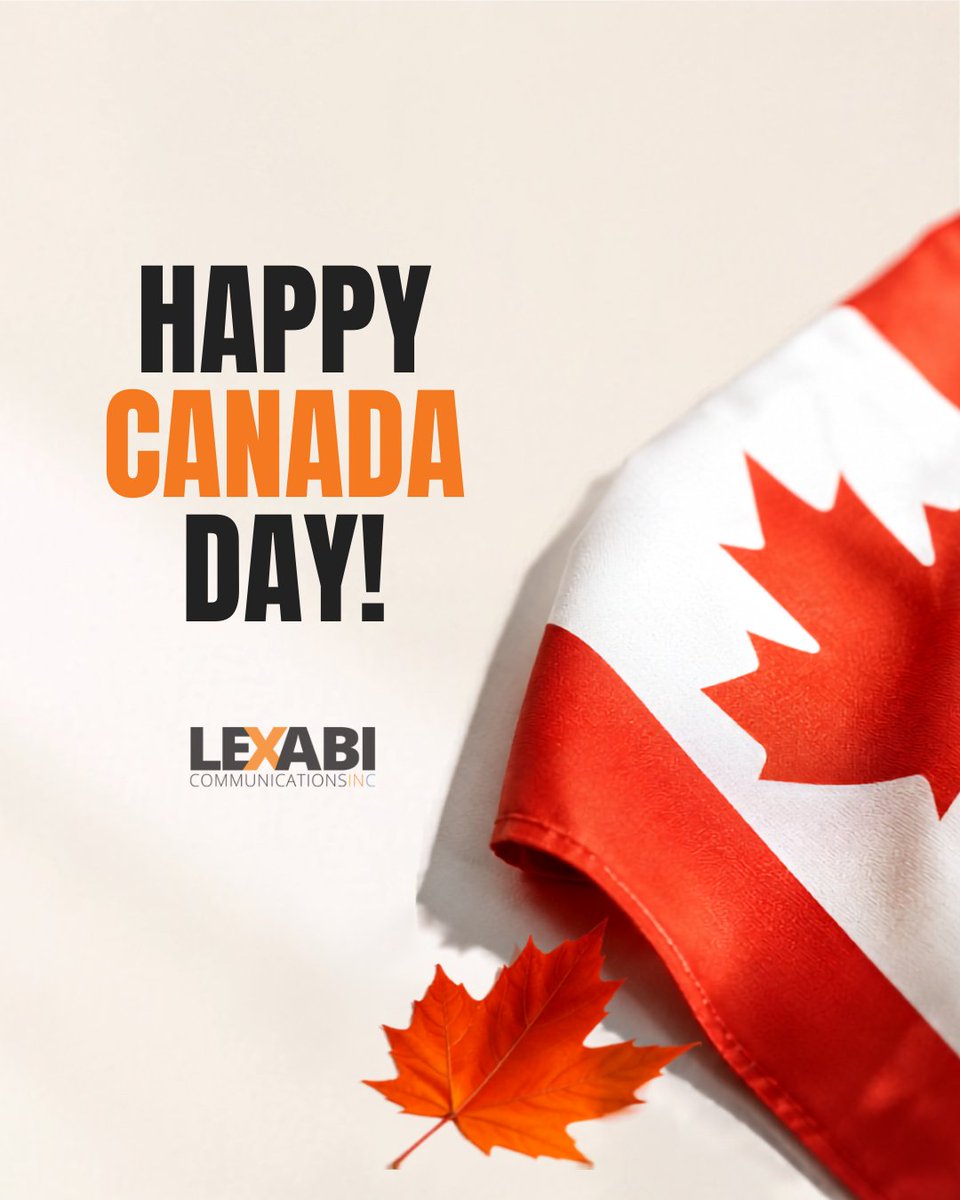 LexabiCom's tweet photo. Happy Canada Day 🇨🇦 Today, we’re celebrating the people, businesses, and local communities that make Canada such a beautiful country ❤️ https://t.co/CQFMH0bxR5
