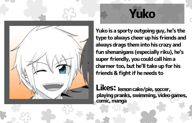ash_nuggs's tweet photo. Meet Yuko! Here's some information about him! #anime #comic #manga #oc #originalcharacter #animeboy https://t.co/LHY4ALzrzw
