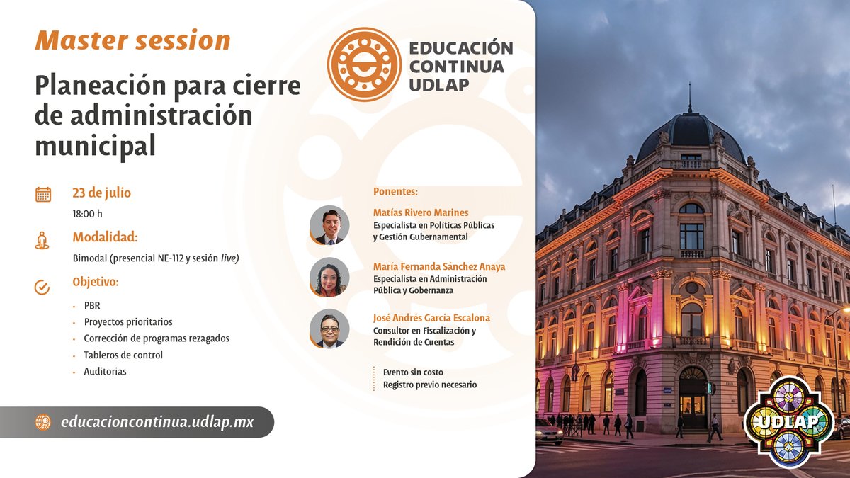UDLAP Educación Continua tweet media