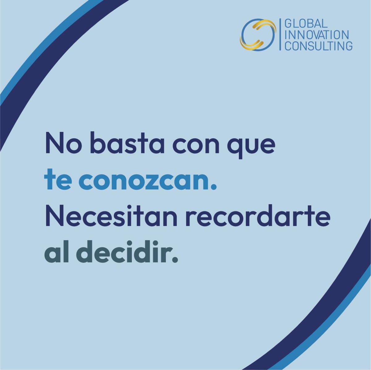 GIC_Consulting's tweet photo. 🔷 Muchas empresas invierten grandes esfuerzos en captar la atención del mercado. Sin embargo, la verdadera ventaja competitiva no está en ser vistas una vez, sino en permanecer en la mente del cliente cuando surge la necesidad de compra.

#Marketing #AltaDireccion #CEO #Empresas https://t.co/XBkP7EbdJK
