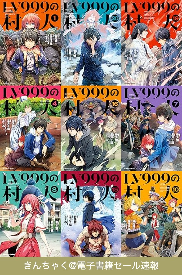 コミック・アニメ FBK 最大75％OFF & 期間限定無料】KADOKAWA「LV999の村人」 TVアニメ放送