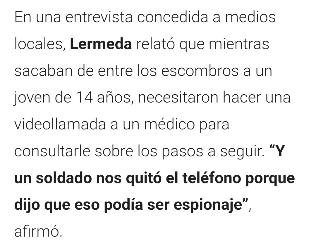 thexpeditionary's tweet photo. Probablemente la GNB mató a este muchacho.

Los médicos estaban ahí, pero no los dejaron entrar.

Cuando los rescatistas les hicieron una videollamada, la GNB les quitó el teléfono.

14 años.

https://t.co/38ZUpFQiZ5 https://t.co/5jiNcrMQZ4