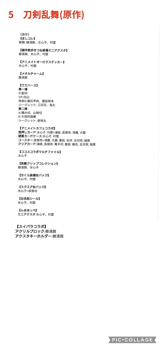 kakinashi102's tweet photo. 基本的に同種交換優先
異種交換の場合、同額程度の交換
2.5茶屋特典はミュ⇔ステ、ストロータグ⇔ビジュアルクリアカードの異種交換可能
コラボコースター、タグ集まり次第ましコレ等の異種交換可能

→ https://t.co/kZXD0jYmwm