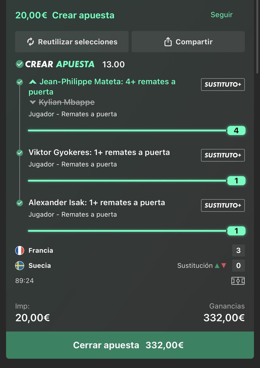Jan2030sinmiedo's tweet photo. A veces no cerrar, sale bien… he perdido 40€ cerrando antes, pero muy bien jugado. https://t.co/Z1MFspZ29g