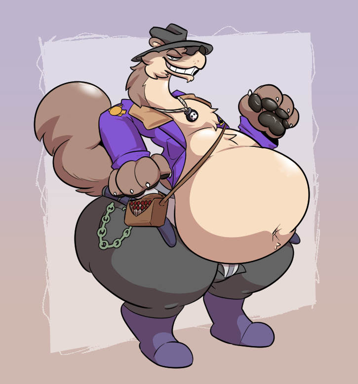 PuffyLove6's tweet photo. New OC i think... Wess! quite pleased with how he came out. He's a shady explosives salesman who eats his own product. Alot of my recent interests combined and given form. https://t.co/37XAYEppgl