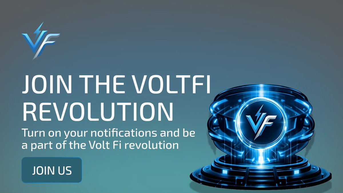 VoltFi1's tweet photo. 🌍 Redefining boundaries and setting new standards in the crypto space.

Turn on your notifications and be a part of the VoltFi revolution. 🔥 https://t.co/51ws215pQY