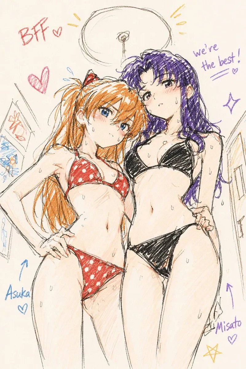 animeaichan0936's tweet photo. アスカ ミサト https://t.co/Lb86OiOnxg