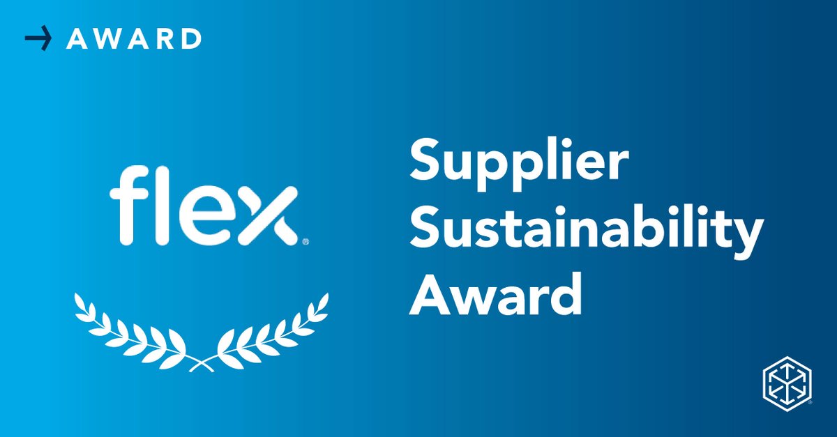 AWARD: Flex Supplier Sustainability Award
