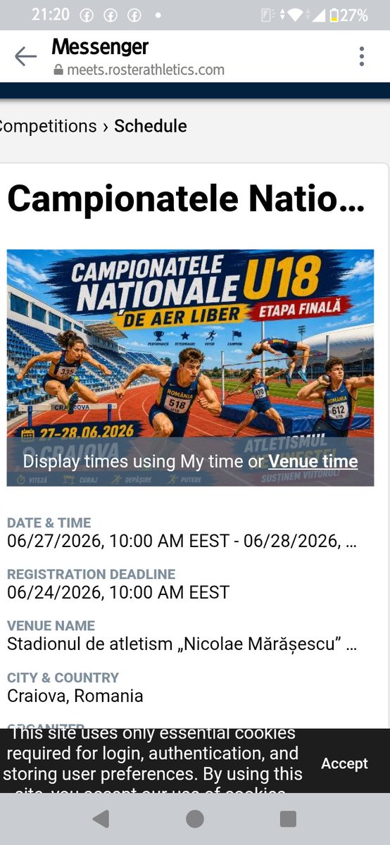 jrsca_JR's tweet photo. 6月27日、28日にU18全国ルーマニア選手権が行われJRSCA所属選手達が見事な結果をもたらしました。
日本だと全国高校総体

結果
BURCA ALESSIA 
400m,800m　優勝　2冠

NEGULESCU AMELIA 
三段跳び優勝　400mH　2位

Cristi Nemțeanu
コ-チ　跳躍のルーマニアを代表
名コ-チ　ルーマニアの得意種目 https://t.co/NCKSvJUlcb