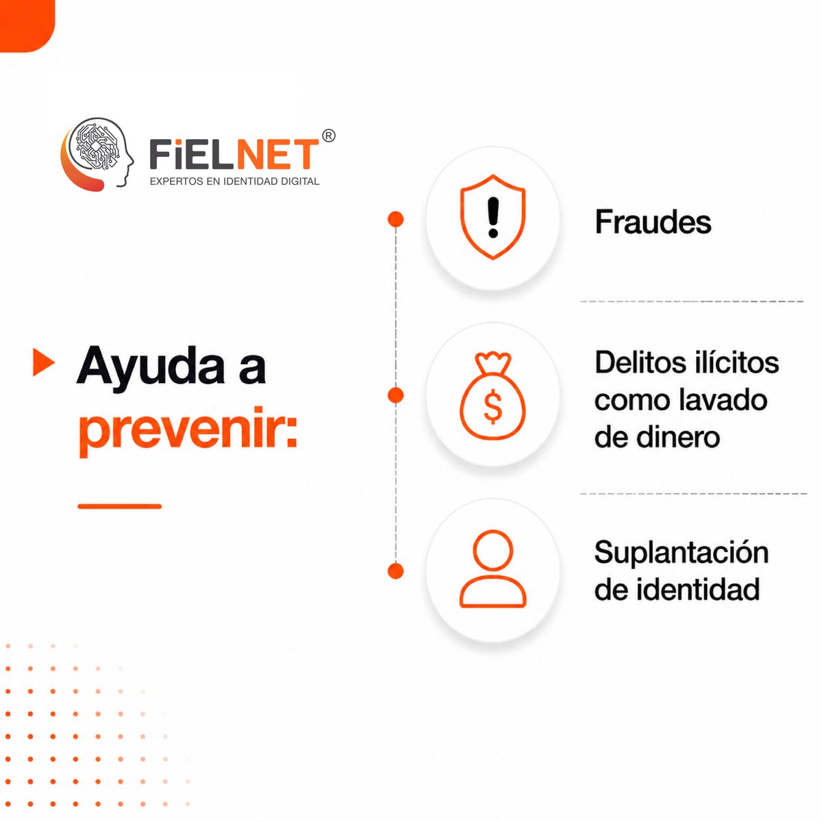 Fielnet_mx's tweet photo. #KYC permite validar identidades, prevenir fraude y fortalecer procesos digitales.  📩 https://t.co/mEH4460xvw

#KYC #Compliance #Fielnet https://t.co/mSAPsDxDZK