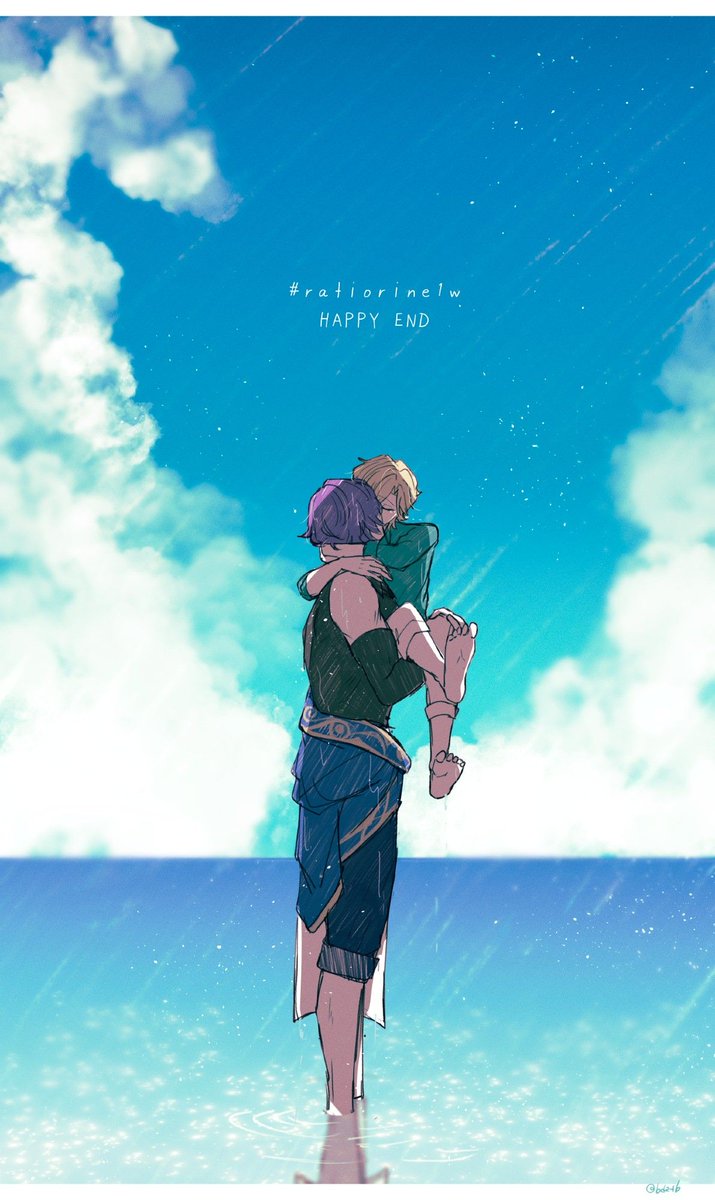 bdztb's tweet photo. バカンスっぽくはないけど海のレイチュリ再掲 https://t.co/NO9utHDxCg