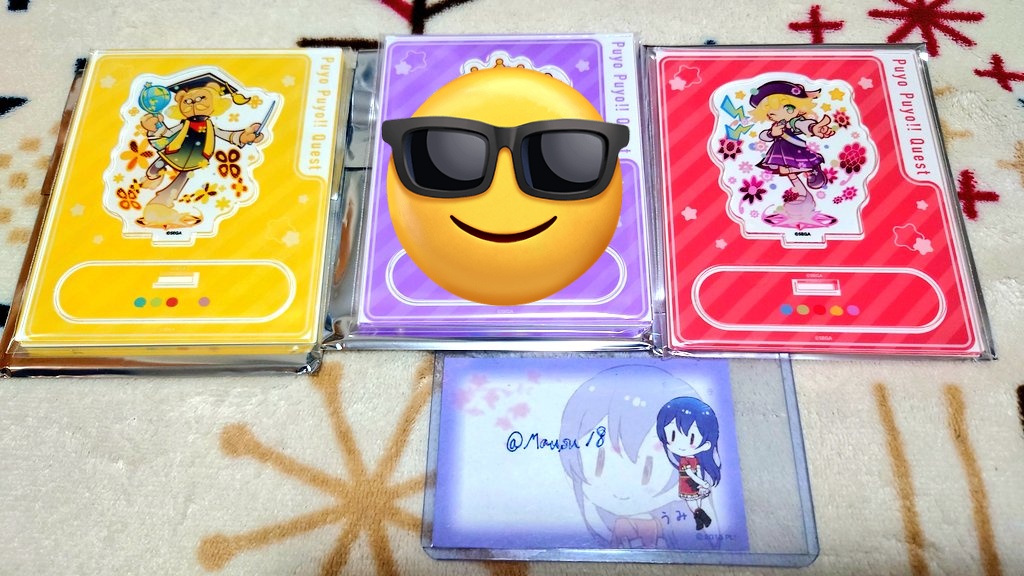 Mausu18's tweet photo. 【交換・譲渡】ぷよクエカフェ 2026 アクスタ
アクリルスタンド

『譲』ウィッチ、アコール、ルルー、エコロ、サタン、アリィ、ドラコ、りすくま、アミティ

『求』定価（＋送料）

郵送または横浜駅周辺での手渡しとなります。
交換の場合はカーバンクルとなります。
PayPay不可です。 https://t.co/SYQsy432YL