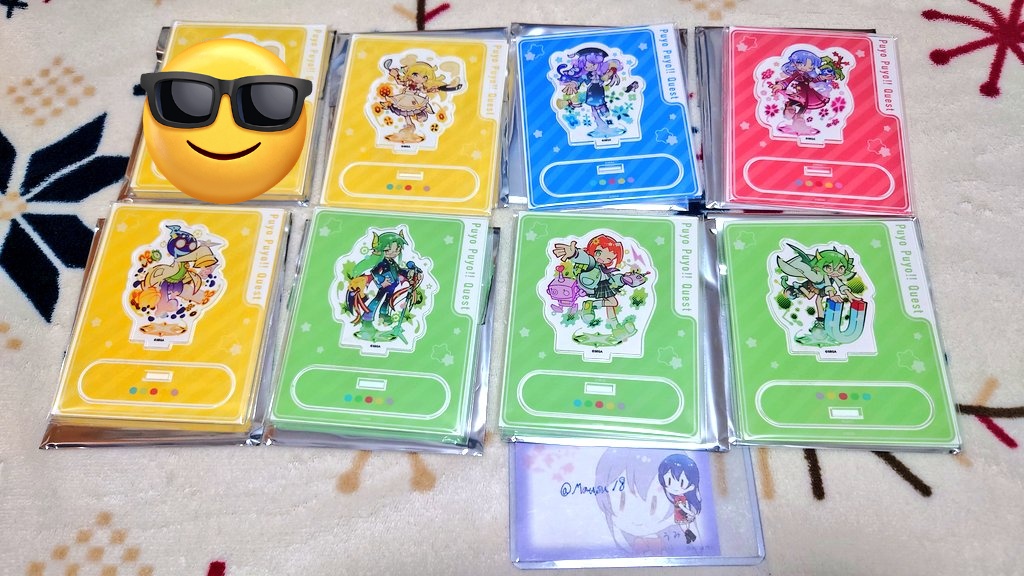 Mausu18's tweet photo. 【交換・譲渡】ぷよクエカフェ 2026 アクスタ
アクリルスタンド

『譲』ウィッチ、アコール、ルルー、エコロ、サタン、アリィ、ドラコ、りすくま、アミティ

『求』定価（＋送料）

郵送または横浜駅周辺での手渡しとなります。
交換の場合はカーバンクルとなります。
PayPay不可です。 https://t.co/SYQsy432YL