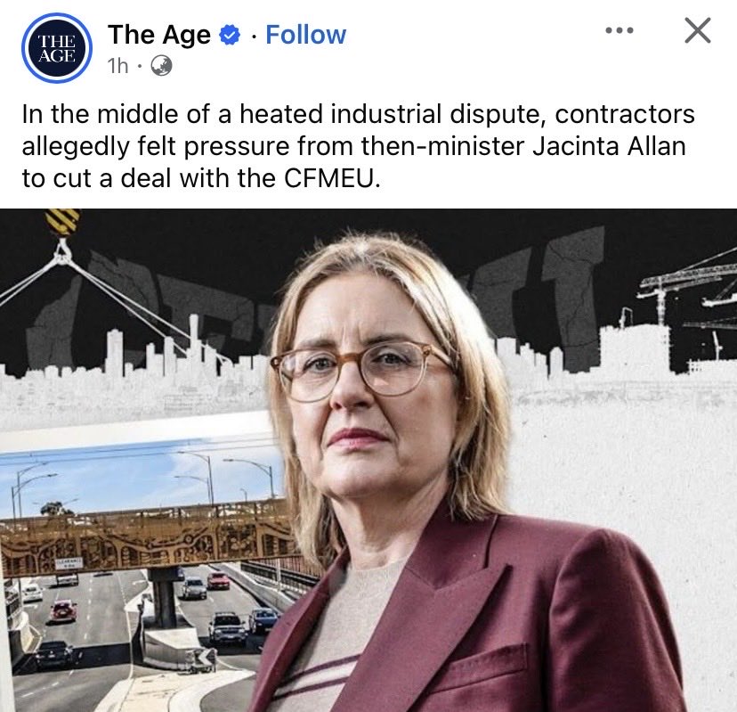 AussieVal10's tweet photo. As I said, that’s Vic’s head thug. 

What are the kickbacks to her? https://t.co/lr7XDUXyou