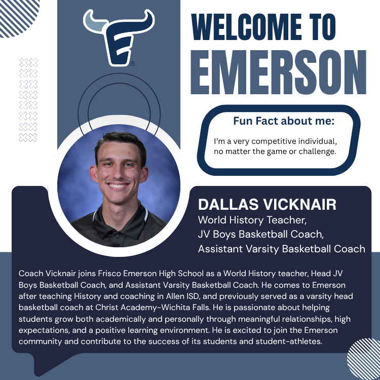 EHSFrisco's tweet photo. #WelcometoEmerson #MaverickMindset https://t.co/QL1NcXX8z6