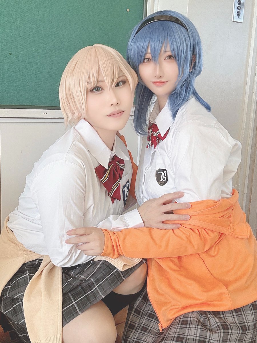 pntkrn_'s tweet photo. 【Cosplay】

💚☔️バトンタッチ⛵️💙 https://t.co/E4TSm9oCJy
