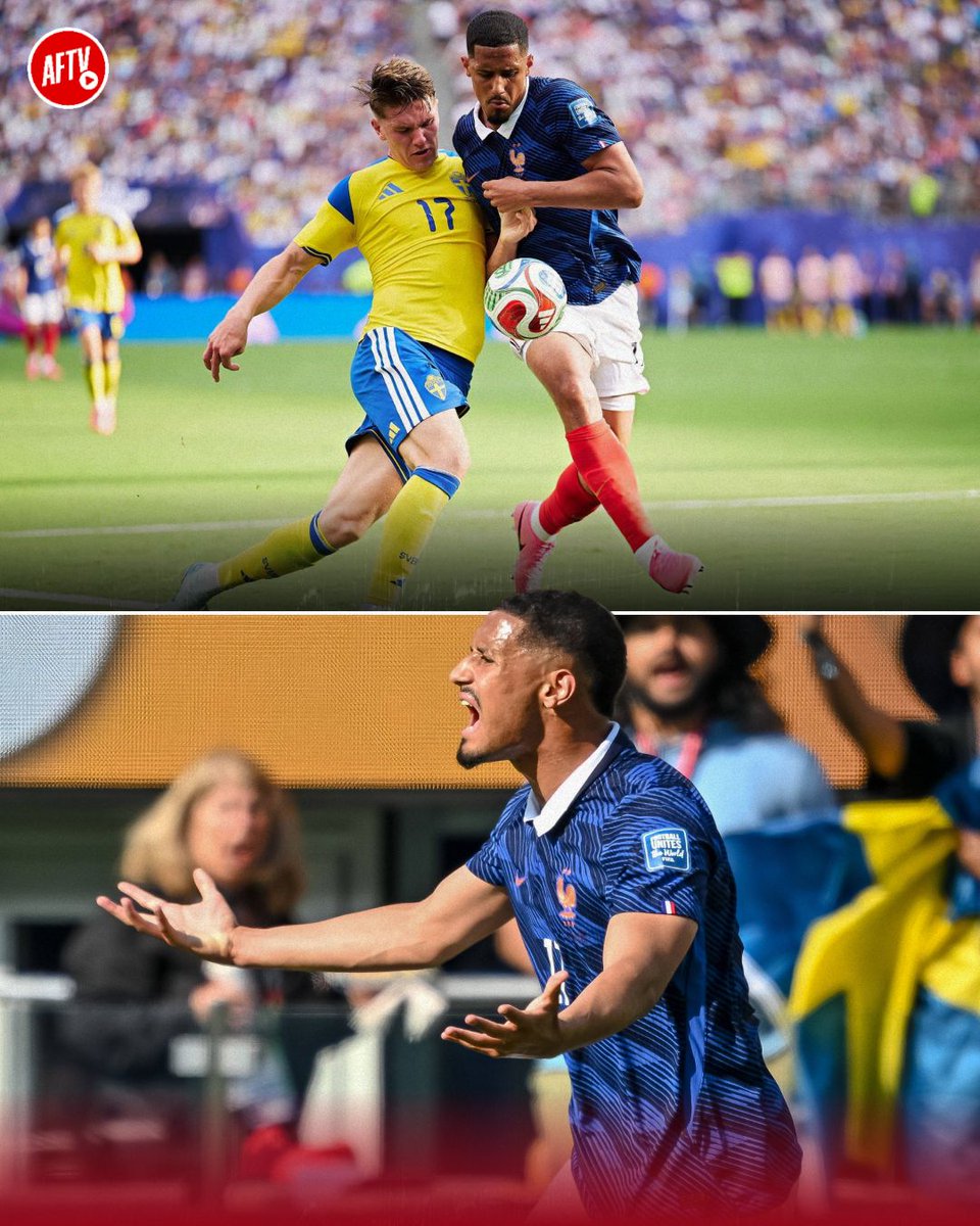 AFTVMedia's tweet photo. William Saliba played the full 90 minutes, won 100% of his aerial duels, and made 4 defensive contributions as France beat Sweden 3-0 to advance to the Round of 16! 💪

Congratulations, William Saliba! 👏🇫🇷 https://t.co/GtIKL2V1D3