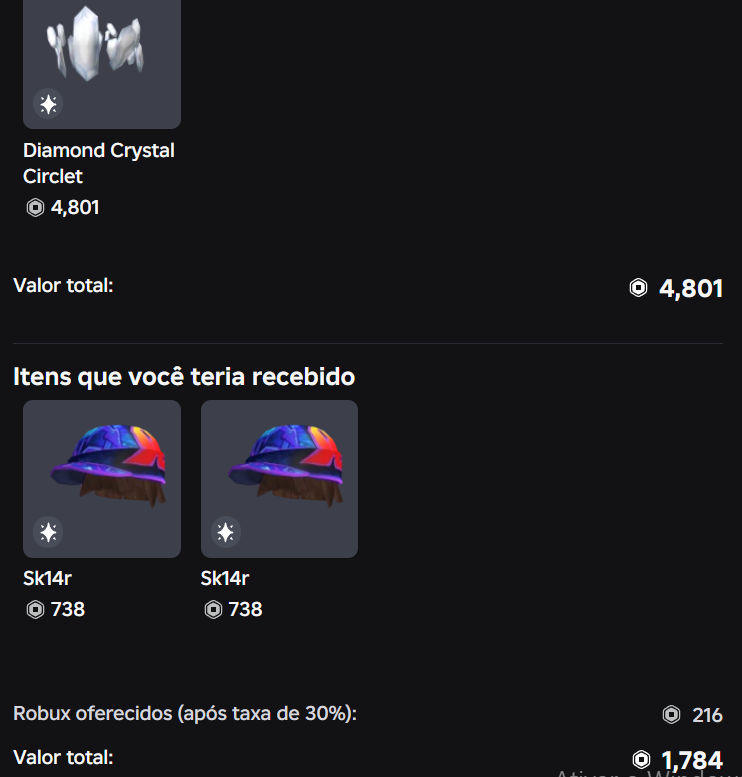 edyRBX's tweet photo. me impressiona o número de idiotas no mercado de trade do roblox. deveria ter como reportar ou arruinar a reputação desse tipo de gente, perda de tempo https://t.co/W6daOTEd4m