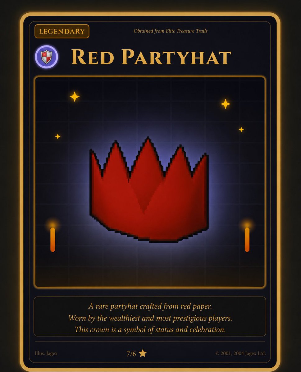FaceHonor's tweet photo. @OldSchoolRS We need OSRS Trading cards! https://t.co/UYHSdL33bE