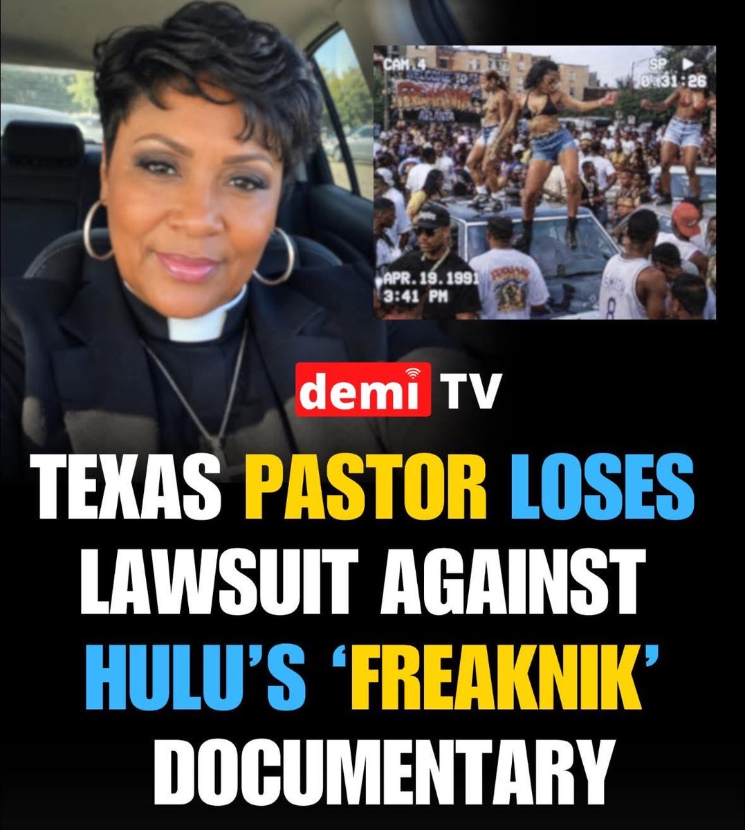polo_man404's tweet photo. Texas pastor and apostle, Regina Willingham is speaking out after allegedly losing her legal battle connected to Hulu’s Freaknik documentary, claiming she never gave permission for her image to be used and that the fallout destroyed major parts of her life. In a lengthy Facebook post, Willingham said appearing in the 2024 documentary allegedly cost her leadership positions connected to two churches and severely damaged her campaign for city council district representative. She also claimed the situation devastated her children and grandchildren, who were allegedly blindsided after seeing the footage and online backlash tied to the documentary.

Willingham wrote that she believes the judicial system “violated these women” by allowing decades-old footage to be publicly used without consent, adding that “God is not pleased” with how the women involved were treated. The situation became part of the larger controversy surrounding Hulu’s “Freaknik: The Wildest Party Never Told,” where multiple women reportedly explored legal action over fears archived footage from the 1990s Atlanta festival would be used without their approval.

Attorney Adriane Love became one of the most visible legal voices connected to the backlash, publicly representing Willingham and additional women who argued they were unfairly exposed and humiliated decades later through old footage from the legendary street festival. Although the documentary ultimately premiered, the controversy sparked nationwide debates about privacy, consent, public footage, and the long-term consequences of viral media exposure decades after events took place.