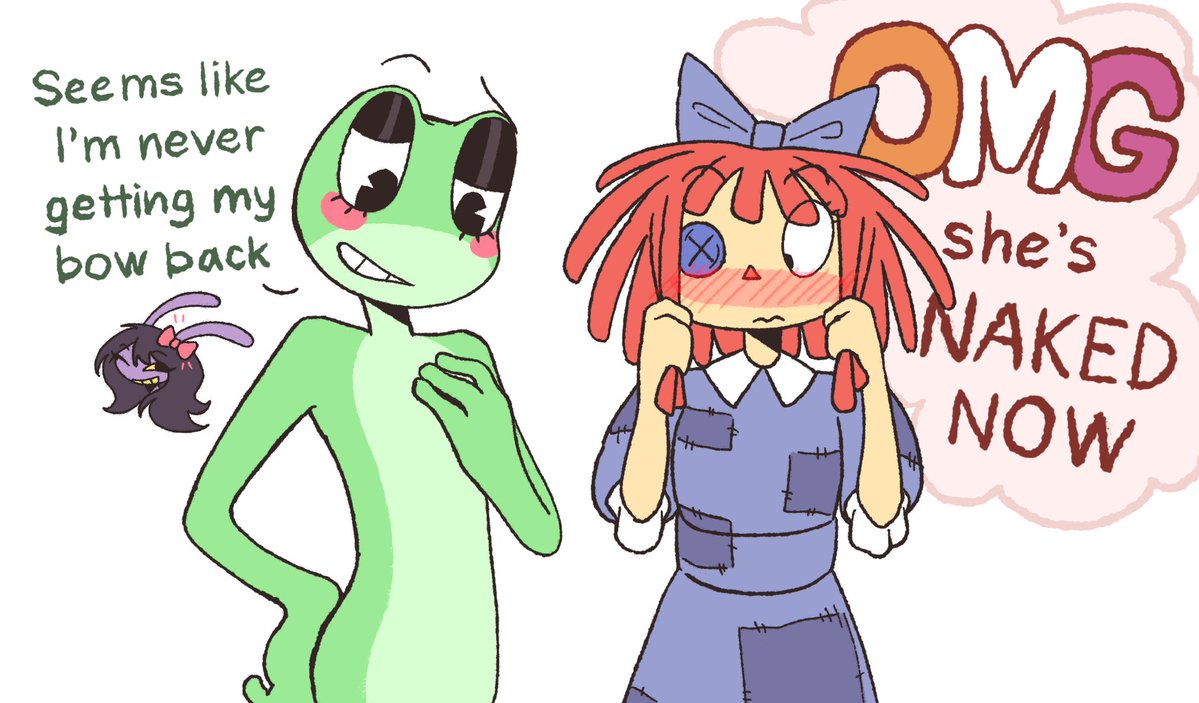 RonnyRiiin's tweet photo. in another universe #tadc #frogdoll #ragatha #ribbit https://t.co/MsI6tlDNyf