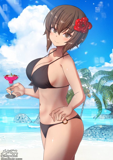 まほさんお誕生日おめでとうございます!!

Happy birthday Maho!!

#西住まほ生誕祭2026 
#西住まほ生誕祭 