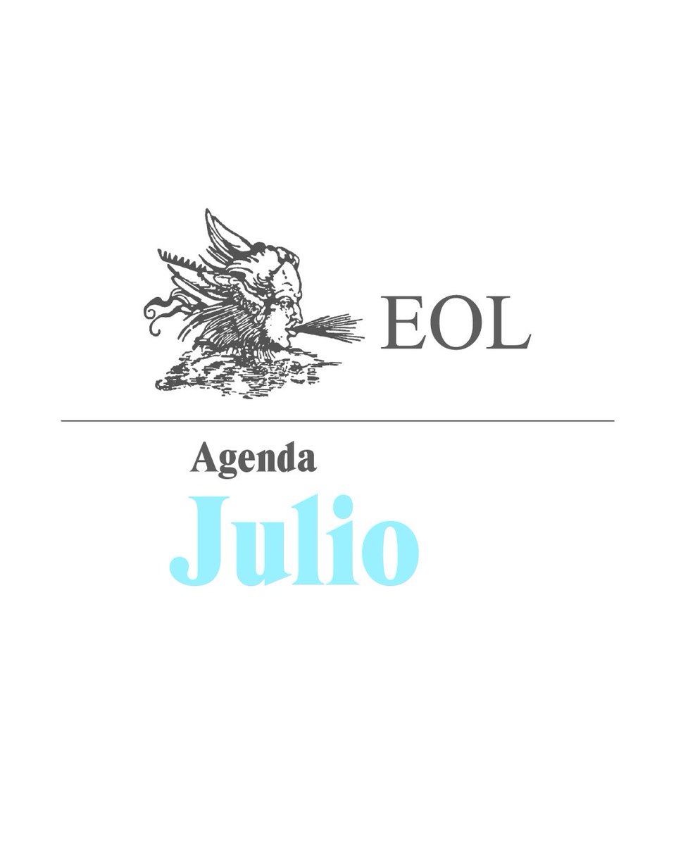 eol_amp's tweet photo. Agenda mes de JULIO ☃️🧣 https://t.co/QnxGIrVBV2