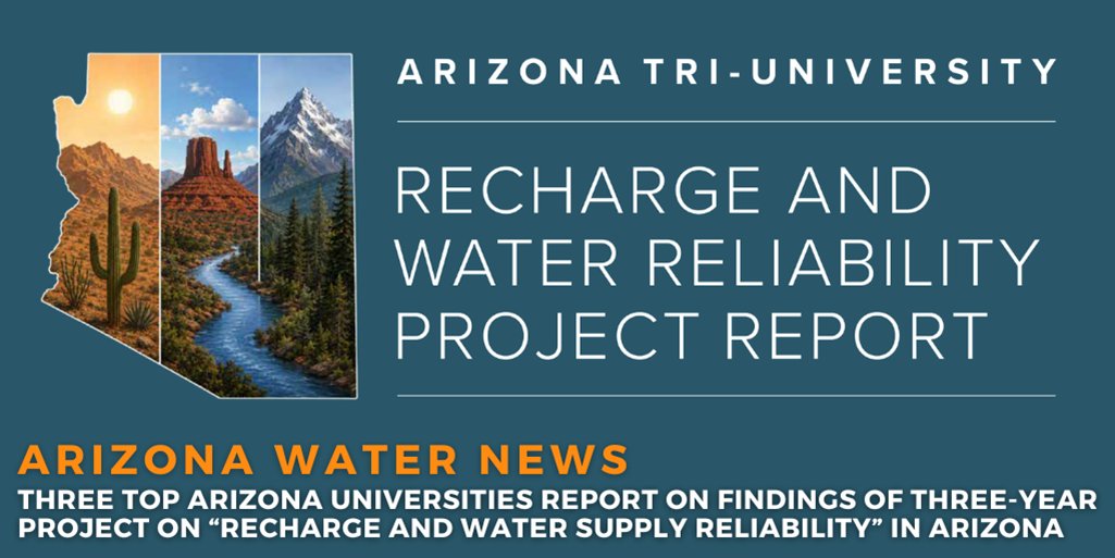 azwater's tweet photo. Faculty members from across three universities, as well as over 25 students and post-docs, worked together on the recent report .https://t.co/1VvUhOVl1p https://t.co/Lco1KHYFmX