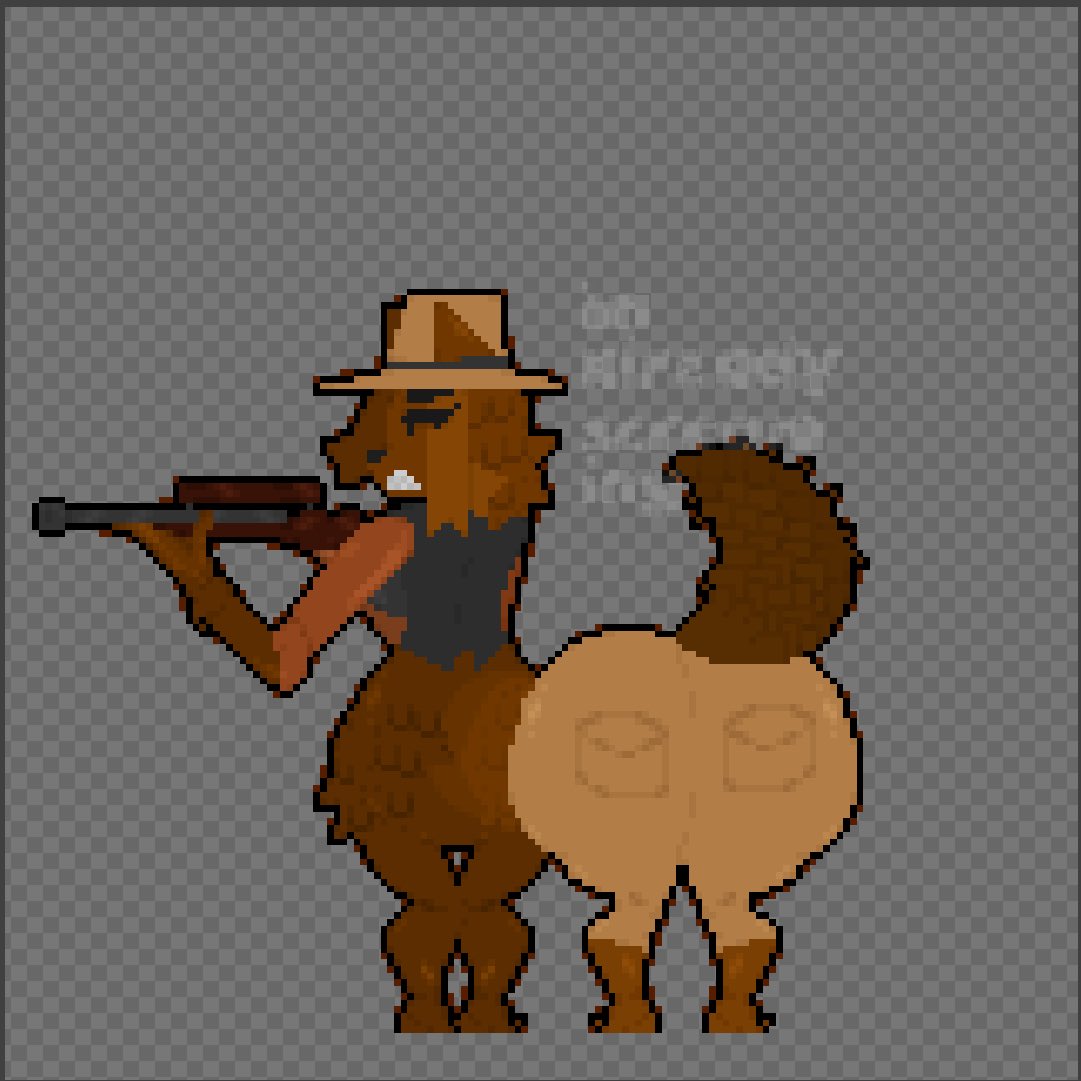 imalreadyscrea1's tweet photo. Look, a Team Fortress 2 Sniper-Based Centaur Man! He Is Scoping The Place Out, Searching For Anything Out Of The Ordinary!
#game #gamedev #dev #pixel #art #pixelart #oc #originalcharacter #character #originalart #original #man https://t.co/lENwmM8gqR