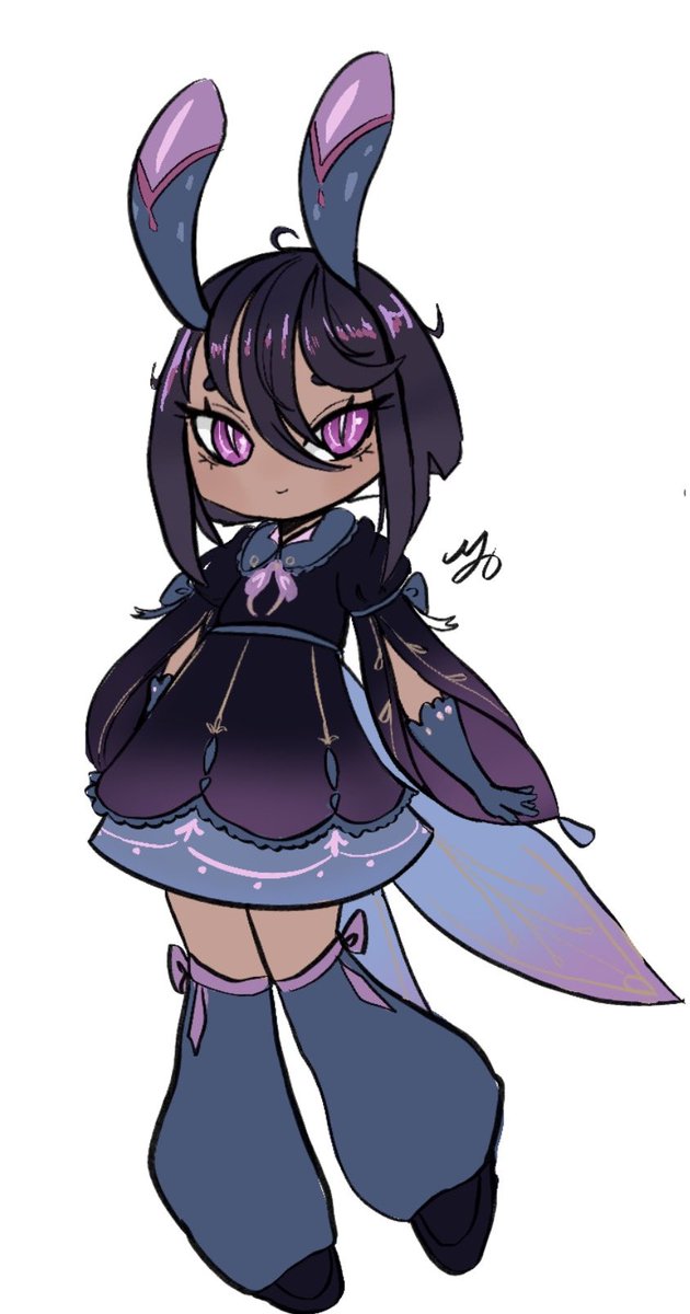 neuvillettefan2's tweet photo. I made a human Pahsiv design, but now idk what to make her skin tone tbh 😭 https://t.co/QGgwbdTvyt