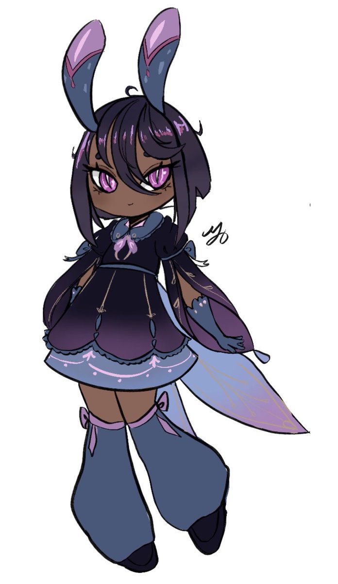neuvillettefan2's tweet photo. I made a human Pahsiv design, but now idk what to make her skin tone tbh 😭 https://t.co/QGgwbdTvyt
