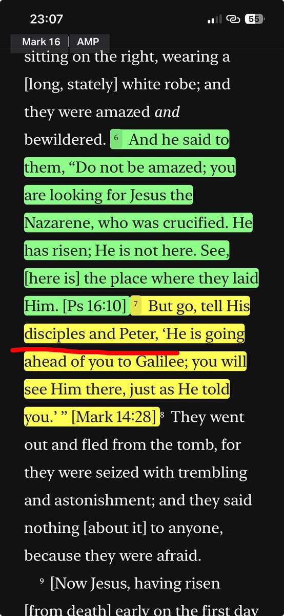 general_dapo's tweet photo. @Phemmyadeoba @m_eyit @solacedoors Judas is not in heaven because of unbelief, his guilt condemned him and he took matters into his hands , peter was in the same boat immediately Christ resurrected see what the angel said! Why was peter’s name mentioned specifically? Because he had to know Christ has risen https://t.co/5fLZkCb7oN
